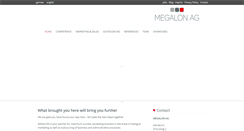 Desktop Screenshot of megalongroup.com